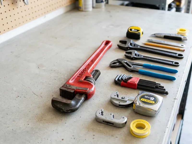 Professional plumbers in Jasper, MI equipped with top-tier tools for residential and commercial plumbing services.